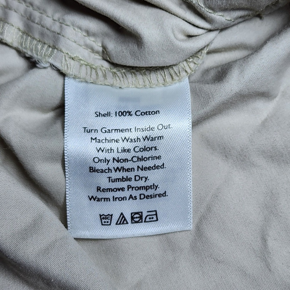 Eddie Bauer Womens Utility Jacket Cotton Lightweight Gorpcore Hiking Neutral XL - Picture 5 of 16